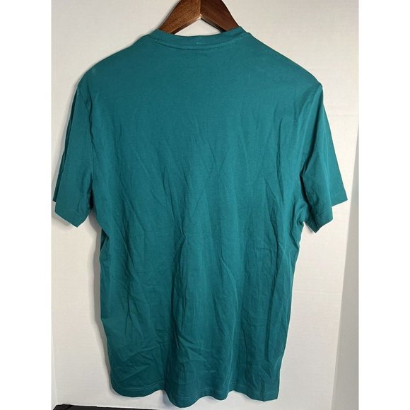 Women's Armani Exchange Graphic Tee. V Neck.‎ Green. Small. NWT - Picture 3 of 3